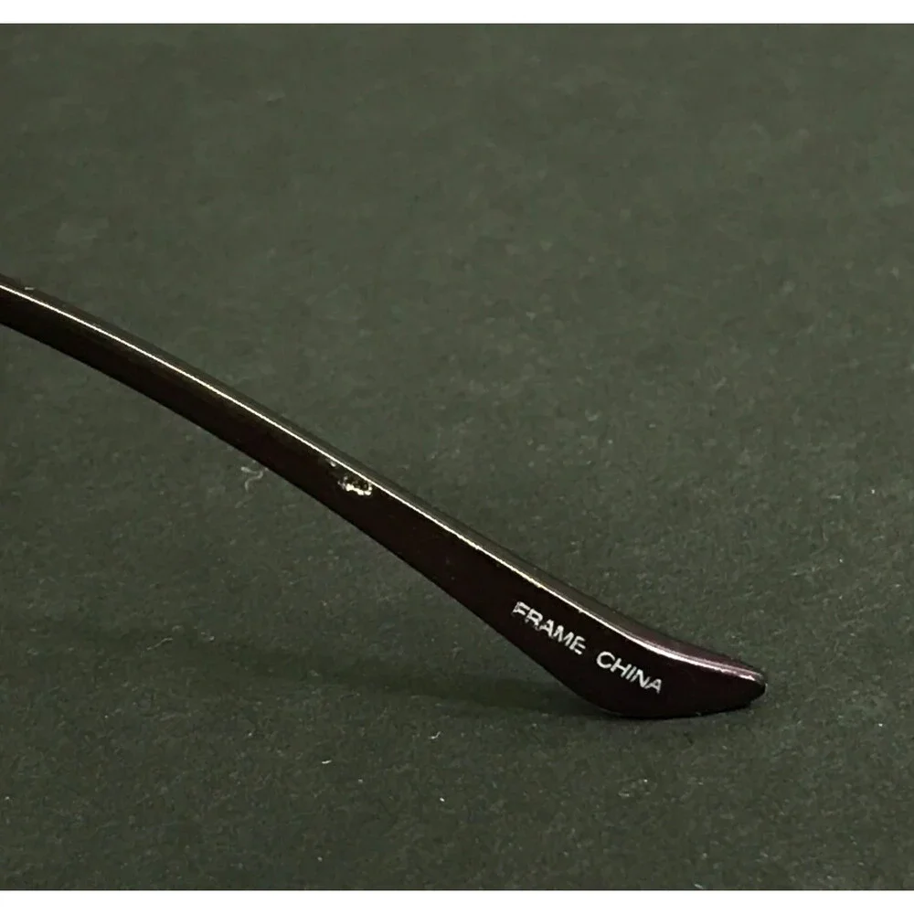 Max Studio Eyeglasses Frames MX121 VIO Violet Rectangle Half Rim 50-18-135